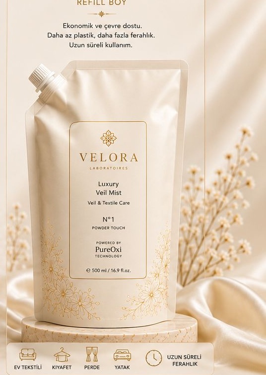VELORA N°1 Powder Touch 500 ml Refill